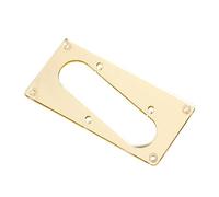 Vaguelly Electric Guitar Conversion Pickup Mounting Protective Cover Golden Lightweight Sturdy Adapter for Easy Installation Color-matching Screws Included Compatible Various Electric