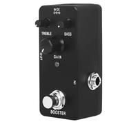 Vaguelly Electric Guitar Effector Pure Booster High Gain Pedal Durable Shell Analog Overload Effect for Enhanced Sustain Lightweight Design for Musicians and Diy Projects