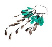 Vaguelly Elegant Plume Headwear for Women Style Headpiece Plume Hair Band Fashion Headwear