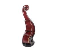 Vaguelly Enhance Ambiance Violin Model Vintage Decor for Restaurant Wine Cabinet