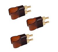 Vaguelly Erhu Random Color 3pcs Fine Tuners String Adjusters Improve Wolf Tone and Convenient Tuning Brass and Abs Material for Flat Bar Hu Qin Suitable for Erhu Musical Instrument