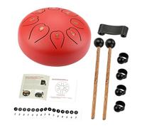 Vaguelly Ethereal Drum Metal Tongue Drum for Garden Beginner Hand Percussion Instrument Musical Instrument for Adults