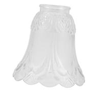 Vaguelly European Frosted Glass Pendant Light Shade for Bulbs Simple Ceiling Lamp Cover Replacement with Easy Installation and Transparent Finish for Dining and Living Rooms