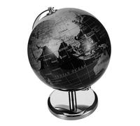 Vaguelly European Style Vintage Desktop World Globe with Stand Precise Rotating Earth Globe Ornament for Home Office Decor for Learning and Study