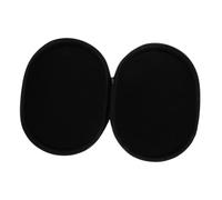 Vaguelly EVA Headphone Storage Case with Zipper and Hook Protective Black Pouch for Over-ear Headphones Anti-pressure and Anti-fall Multi-functional Portable Bag for Outdoor Activities