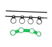 Vaguelly Finger Expansion Training Tool Finger Strengthener and Span Increase Exerciser 2pcs Made of Abs and Copper for Guitar and Ukulele for Beginners Playing Ukuleles and Banjos
