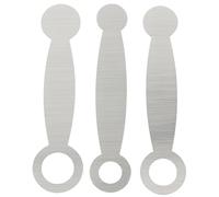 Vaguelly Flute Repair Padding Tools Flute Pad Replacement Tool Suitable for 3pcs Stainless Steel Rustless Ordinary Enthusiasts and Professional for Woodwind Instrument Maintenance