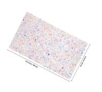 Vaguelly Foldable Shiny Nail Art Table Mat with Hand Rest Cushion for Manicure Reusable Nail Art Pad Protecting Salon Home Surfaces Practical Desk Protector and Tool Placement