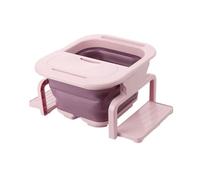 Vaguelly Foot Bath Bucket Foldable Home Use Massage Roller Foot Soak Barrel for Relaxation Basin