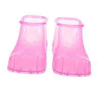 Vaguelly Foot Soaking Shoes Small Size 12.5cm Red Magnetic Household Foot Spa Boots for Home and Soaker