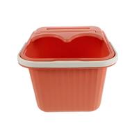 Vaguelly Footbath Soaking Basin Tub Deep Massage Points for Foot Bath Home Use Lid Plastic Foot Spa Soaker