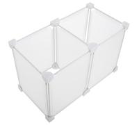 Vaguelly Freezer Dividers Plastic Storage Baskets for Refrigerator Shelf Freezer Compartment Divider for Food Organization
