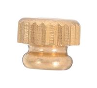 Vaguelly French Horn Knurled Cap Screw for Student Horn Valve Precision Valve Lever Stopper Fix Durable Musical Instrument Accessory Golden