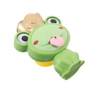 Vaguelly Frog Bath Sprinkler with Strong Suction Cup for Water for Shower Interactive Water Driven Windmill for Educational Bath Play and Outdoor Fun