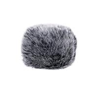 Vaguelly Furry Mic Cover Windshield Pop-up Shield Plush Microphone Sleeve for Ktv