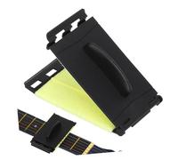 Vaguelly Ghs Fast Fret Guitar String Cleaner Reusable Plastic Guitar String Cleaner Kit Easy to Operate Black Scrubber for Efficient Cleaning