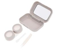 Vaguelly Glasses Case with Contacts Lens Kit Compact Travel Lens Holder Storage for Eyes Perfect Present