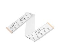 Vaguelly Growth Chart Hanging Ruler for Children with Removable Design, Made of Wood and Cloth, Track Growth Accurately, for Baby's Rooms and Kindergartens Wall Decor