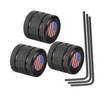 Vaguelly Guitar Potentiometer Knobs Volume Tone Control Lightweight Turn Knobs for Electric Guitar Usa Flag Pattern
