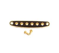 Vaguelly Guitar String Ferrules for Bass Guitar Golden through Body String Mounting Ferrules Replacement Accessories Parts