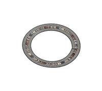 Vaguelly Guitar Sturdy and Not Easy to Crack 94mm Sound Hole Rosette Wooden for Acoustic Classical Guitar