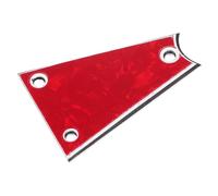 Vaguelly Guitar Truss Rod Cover 3 Ply Triangle Detachable Plastic Plate for Electric Guitar Hardware Accessories