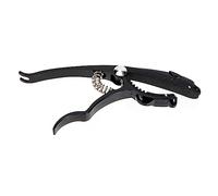 Vaguelly Guitar Ukulele Capo with Tuner Clip Durable Alloy High Elastic Spring for Stable Pressure for Acoustic Guitars and Ukulele Tool