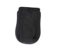 Vaguelly Hair Dryer Sponge Cover Black Foldable Heat Resistant Diffuser for Salon Use Portable Wind Blower Cover with Elastic Band Prevents Heat Damage and Controls Frizz