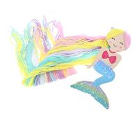 Vaguelly Hairpin Storage Belt Mermaid Headband Holder Hanging Decoration for Girls Tassel Hair Clips Hanger