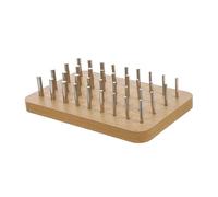Vaguelly Hand Rehabilitation Toy Wooden Pegboard Handboard for Boys and Girls Grip Trainer for Dexterity Sensory Development