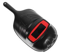 Vaguelly Handheld Plastic Welding Face Mask with Handle, Impact-resistant Thickened Welder Facial Shield, Black Protective Helmet for Industrial Welding Safety