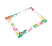 Vaguelly Hawaii Party Inflatable Selfie Photo Frame Fun Decorative Prop for Summer Beach Parties Reusable Design for Memorable Photo Taking for Themed Events