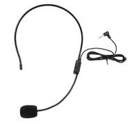 Vaguelly Headset Microphone for Live Performance Wired Microphone for Teachers and Tour Guides Sound Quality Comfortable Fit for Conferences and Lectures