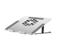 Vaguelly Height Adjustable Laptop Cooler with Colorful LED Cooling Pad for Laptops Under Rgb Light Effect Fan Durable Mesh Design for Enhanced Cooling and Stability