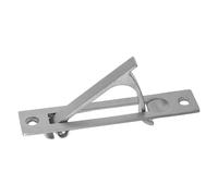 Vaguelly Hidden Finger Pull Handle for Pocket Sliding Doors, Stainless Steel Recessed Edge Pull, Embedded Flush Handle with Spring Loaded Mechanism for Internal Door Hardware, Brushed