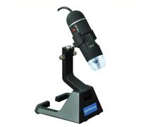 Vaguelly High Definition Manual Adjustment USB Digital Microscope 2 Million with 8 LED Lights and Flexible Arm, Portable Magnifying Glass for Laboratory and Industrial Electronics Use