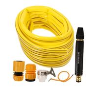 Vaguelly High Pressure Water Hose Nozzle Car Washing Sprayer Set with Adjustable Water Output, Multi-Purpose Metal and Plastic Construction for Garden Watering and Floor Washing
