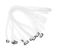 Vaguelly Hook and Loop Fixing Strap for Soccer Goal Nets and Office Cable Management, Self-Adhesive, 10pcs, Easy Cut to Size