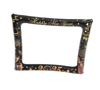 Vaguelly Inflatable Year Photo Booth Frame Party Favor for Holiday Selfie Decorative Party Supplies Enhancing Celebration Atmosphere with Fun Photo Prop for Family and Friends