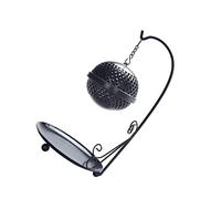 Vaguelly Iron Frame Hanging Ball Incense Burner Backflow Function Ceramic Incense Holder for Home Decor Suitable for Meditation and Tea Ceremony