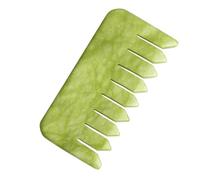 Vaguelly Jade Massage Comb for Itchy Scalp Treatment Natural Scraping Comb Practical Scraping Board Scalp Massager Shampoo Brush