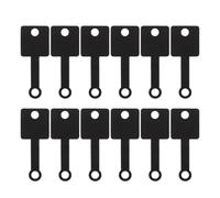 Vaguelly Jewelry Display Cards Black Paperboard Tags Self-Adhesive 50pcs with Practical Folding Design, Sturdy and Not Easy to Break for Earrings and Necklaces for Jewellery Display