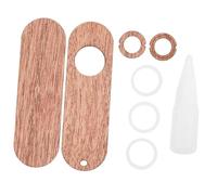 Vaguelly Kazoo Instrument for Adults Wooden Musical Instrument Diy Assemble for Guitar Accompaniment Easy to Play