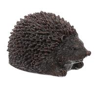 Vaguelly Key Box Outdoor with Hedgehog Design Weatherproof Lockable Garden Key Hider for Secure Spare Storage and Home Use