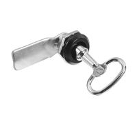 Vaguelly Key for Outdoor Trash Bin Lock Metal Tubular Lock Key for Community Rubbish Bins and Distribution Cabinets Compact Space-Saving Design