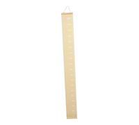 Vaguelly Kids Height Chart Ruler Creative Home Wall Hanging Growth Measure for Boys and Girls Nordic Style Yellow Design Easy to Install for Children's Room Decor