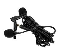 Vaguelly Lapel Microphone for Mobile Devices High Sensitivity Lavalier Mic Material Clip Design for Meetings Interviews and Video Recording Easy to Use Portable