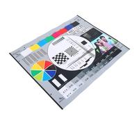 Vaguelly Lens Test Chart 40x30cm Calibration Card for Focus Adjustment Image Quality Camera Calibration Board for Monitor Accuracy Testing