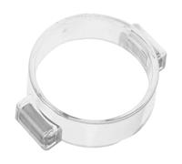 Vaguelly Magnetic Push Button Protective Cover for Emergency Shutoff Button with Dustproof and Waterproof PC Material, round Shape Suitable for Industrial Equipment and Workshop Use
