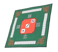 Vaguelly Mah-jongg Table Mats Slip-resistant Table Mat Rubber Decorative Effect Unique Style Patterns Year round Use in Hotels and Domino Games